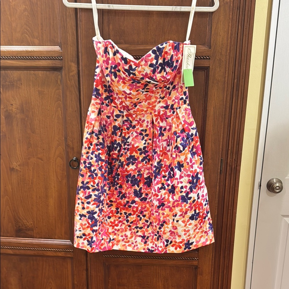 Woman’s Floral Party Dress